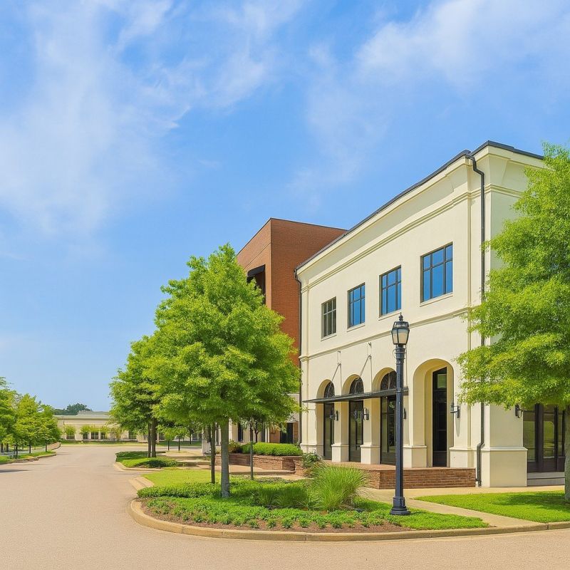 Commercial Stucco Facade